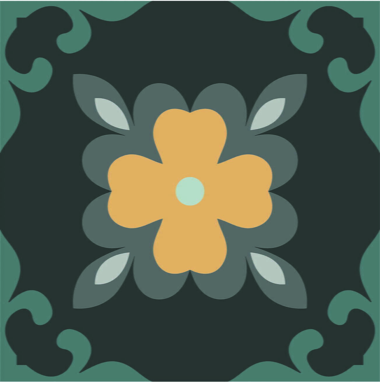 Dahlia Night 15x15 L33 - Slika 2
